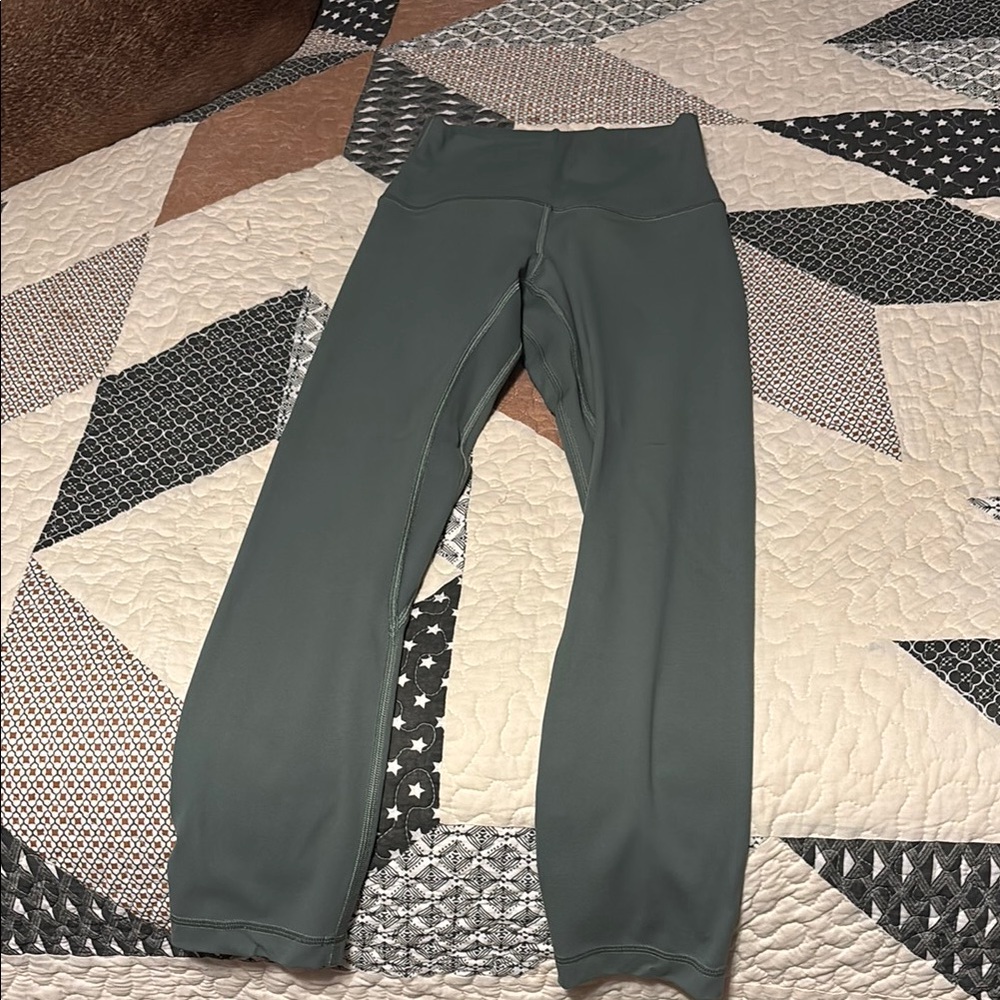 Green High-Waisted Leggings